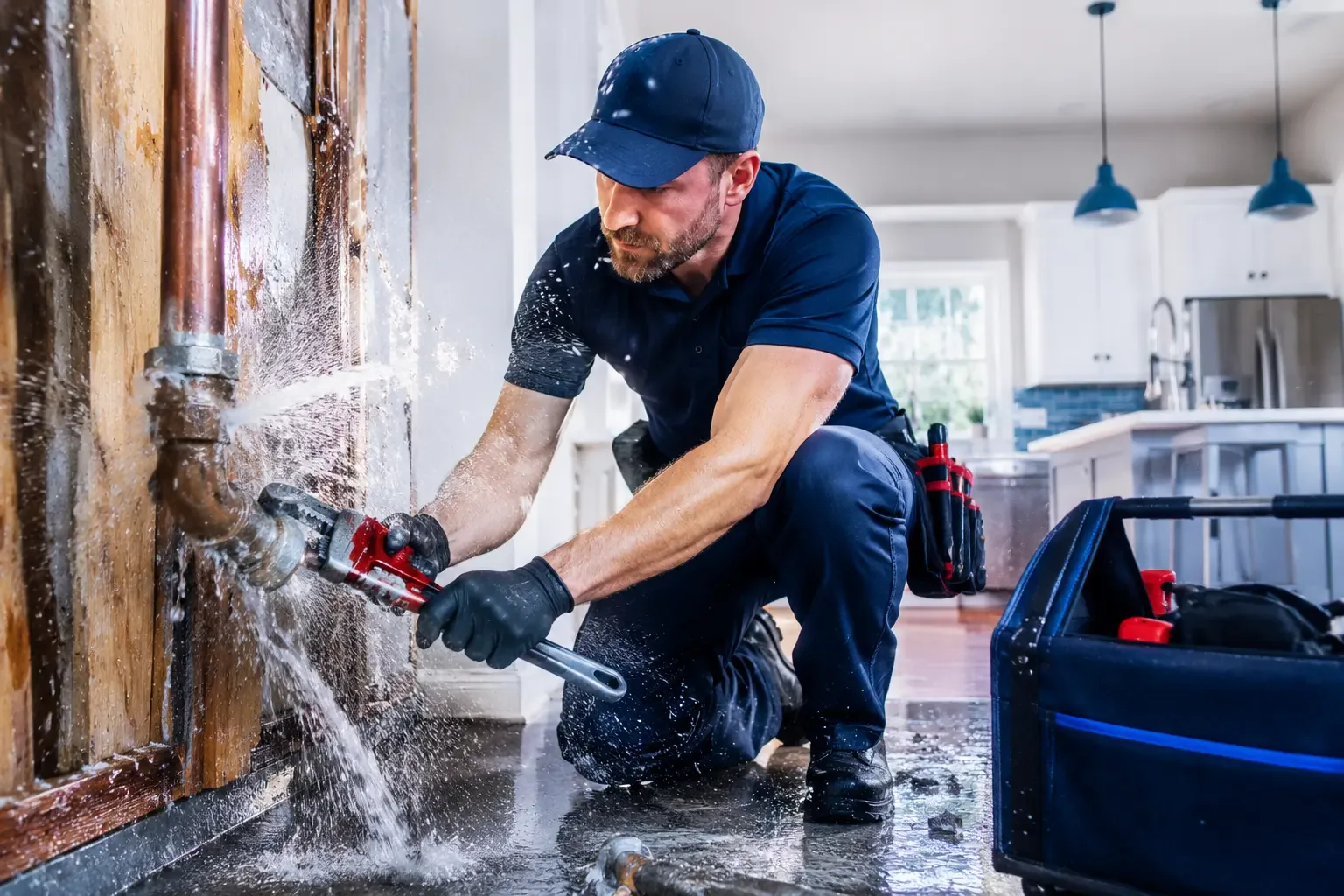 Local emergency pipe repair professionals in Harrison Township, MI